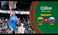В стартовом матче чемпионата Европы по баскетболу Словения с помощью 14 очков Луки Дончича переиграла Литву