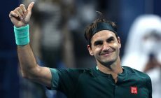 Первый матч Роджера Федерера в Дохе после года отсутствия: выиграл, забыл про полотенце и 25 секунд между подачами