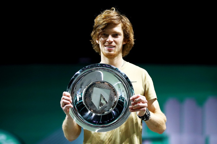 Андрей Рублёв в Роттердаме выиграл 8-й титул, 4-й на ATP-500 и одержал 20-ю победу подряд на турнирах этой категории