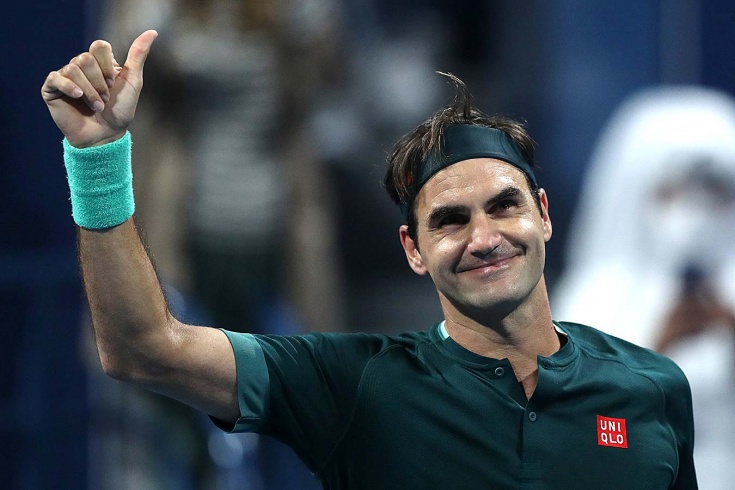Первый матч Роджера Федерера в Дохе после года отсутствия: выиграл, забыл про полотенце и 25 секунд между подачами